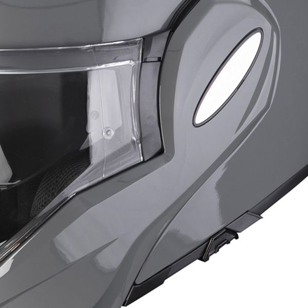 Scorpion Exo Tech Evo Solid Cement Grey + Kit bluetooth 5R Lite