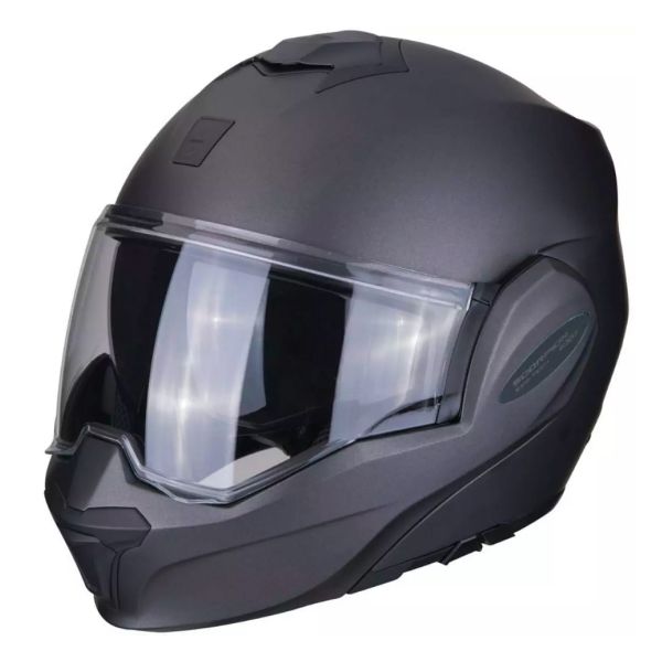 Casque Modulable Scorpion Exo Tech Evo Solid Matt Anthracite Casque Modulable Scorpion Exo Tech Evo Solid Matt Anthracite