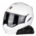 Pack Exo Tech Evo Solid White + Kit bluetooth Exo-Com Link-1C