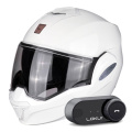 Pack Exo Tech Evo Solid White + Kit Bluetooth Lokui K30