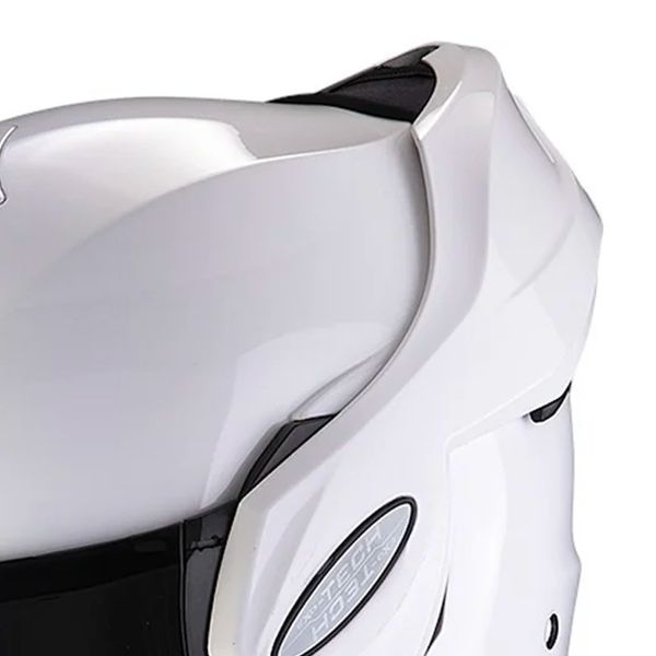 Scorpion Exo Tech Evo Solid White + Kit Bluetooth 5S