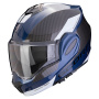 Casque Modulable Scorpion Exo Tech Evo Team Blue Black White