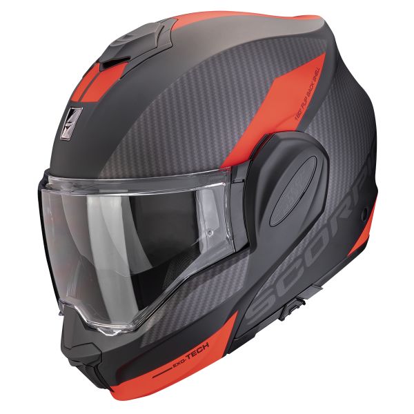 Exo Tech Evo Team Matt Black Silver Red