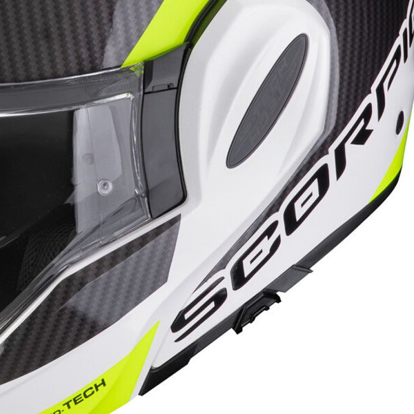 Scorpion Exo Tech Evo Team White Yellow Fluo