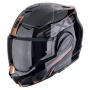 Casque Modulable Scorpion Exo Tech Evo Traveller Black Copper