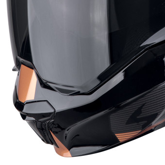 Scorpion Exo Tech Evo Traveller Black Copper + Kit bluetooth Exo-Com Link-1C