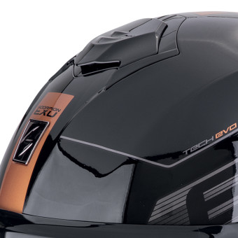 Scorpion Exo Tech Evo Traveller Black Copper + Kit bluetooth Exo-Com Link-1C