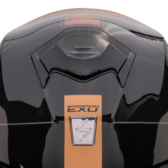 Scorpion Exo Tech Evo Traveller Black Copper + Kit bluetooth Exo-Com Link-1C