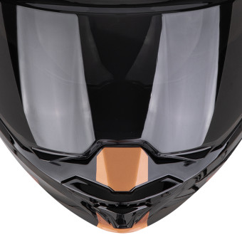 Scorpion Exo Tech Evo Traveller Black Copper + Kit bluetooth Exo-Com Link-1C