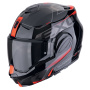 Casque Modulable Scorpion Exo Tech Evo Traveller Black Red