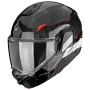 Casque Modulable Scorpion Exo-Tech II Carbon Viator Black White Red