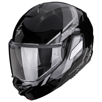Casque Modulable Scorpion Exo-Tech II Markus Black Silver