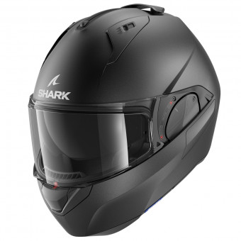 Casque Modulable Shark EVO-ES Blank Mat A06 Casque Modulable Shark EVO-ES Blank Mat A06