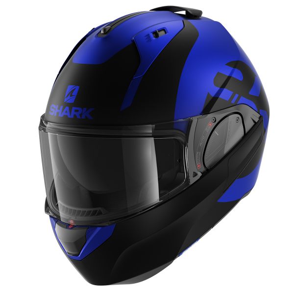 Casque Modulable Shark Evo-Es Kedje Mat BKB