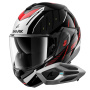 Casque Modulable Shark Oxo Rydger KSR + Kit Bluetooth Sena for Shark Mesh Solo