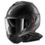 Casque Modulable Shark Oxo SP Lyne Mat KAA + Kit Bluetooth Sena for Shark Solo