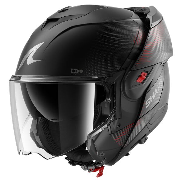 Casque Modulable Shark Oxo SP Lyne Mat KAA Casque Modulable Shark Oxo SP Lyne Mat KAA