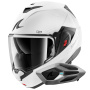 Casque Modulable Shark Oxo SP Lyne WSS + Kit Bluetooth Sena for Shark Mesh Solo
