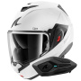Casque Modulable Shark Oxo SP Lyne WSS + Kit Bluetooth Sena for Shark Solo