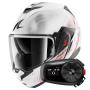 Casque Modulable Shark Oxo Speed-Tech WRK + Kit Bluetooth 5S Solo