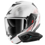 Casque Modulable Shark Oxo Speed-Tech WRK + Kit Bluetooth Sena for Shark Solo
