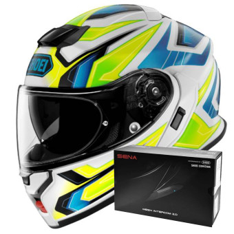 Casque Modulable Shoei Neotec 3 Anthem TC-3 + Intercom Sena SRL-03