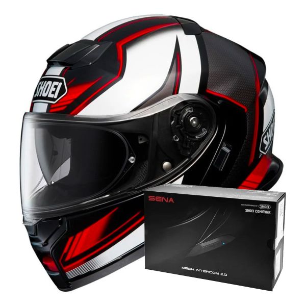 Casque Modulable Shoei Neotec 3 Grasp TC5 + Intercom Sena SRL-03