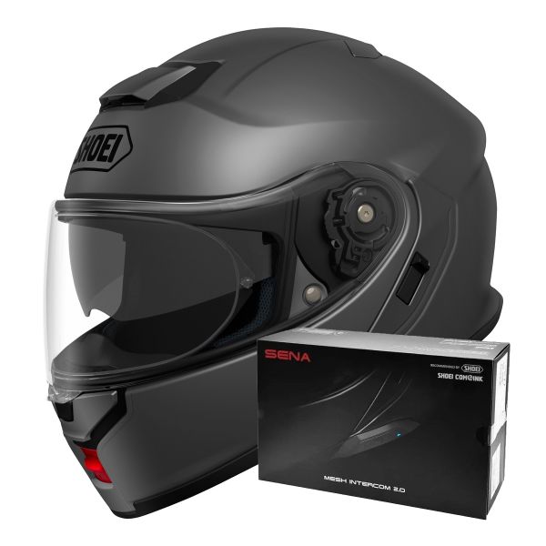 Pack Casque + Kit bluetooth et intercom : Shoei Neotec 3