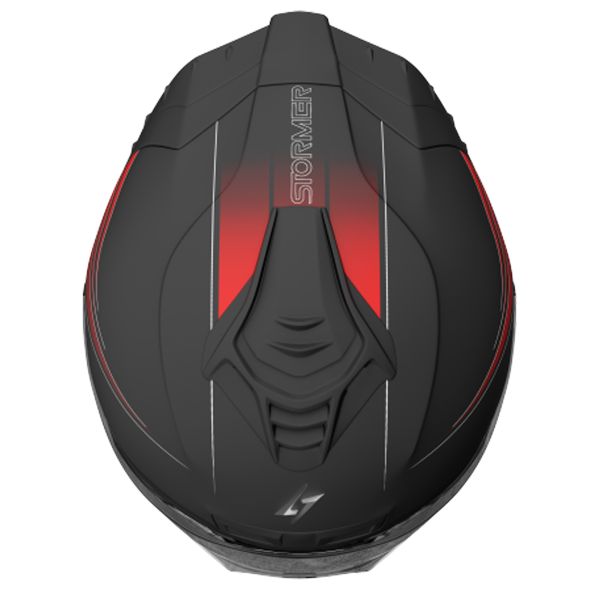 Stormer Blow Angel Black Red Matt