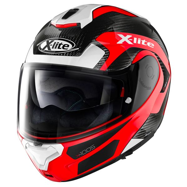 Casque Modulable X-lite X-1005 Carbon Fiery N-Com 28