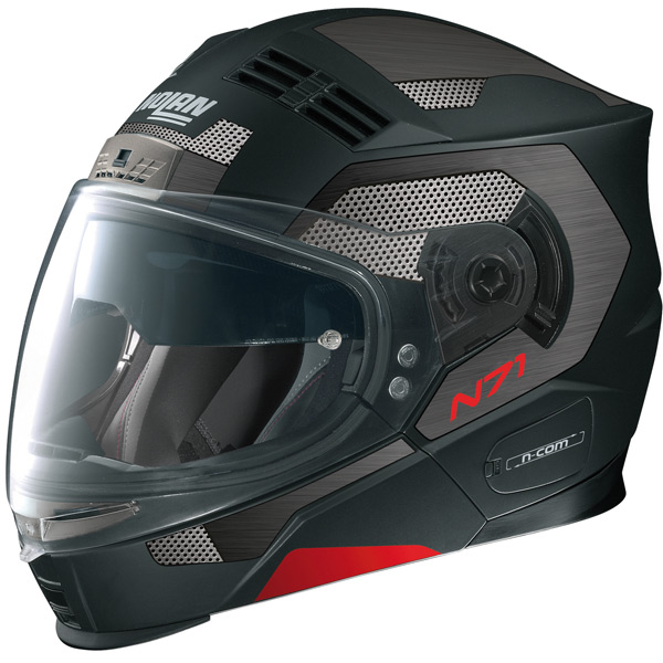 Casque Transformable Nolan N71 S2 Ncom Noir Mat 9