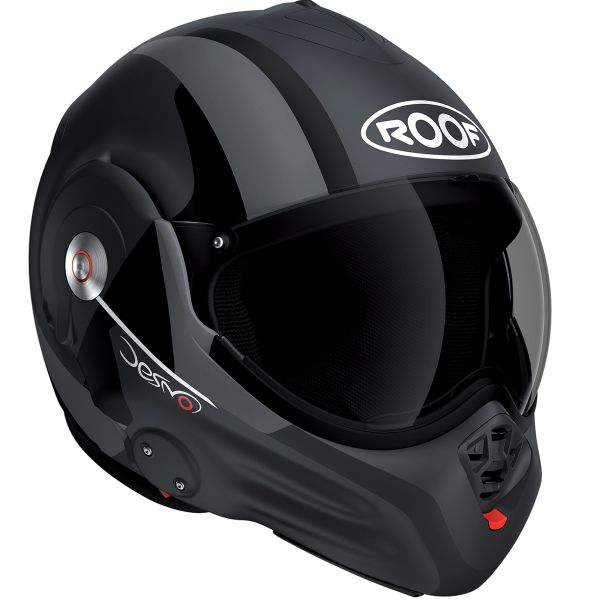 Casque Modulable Roof Desmo Ram Matt Titan Black 3e Generation