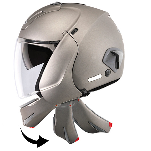 Casque Transformable Caberg - Profil