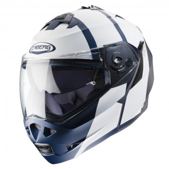 Casque Modulable Caberg Duke II Impact Matt Blue White Casque Modulable Caberg Duke II Impact Matt Blue White