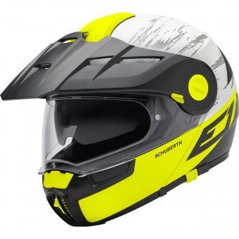 Casque Modulable Schuberth E1 Crossfire Yellow Casque Modulable Schuberth E1 Crossfire Yellow