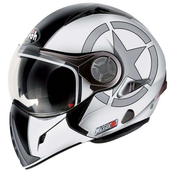 Casque Modulable Airoh J106 Shot Blanc