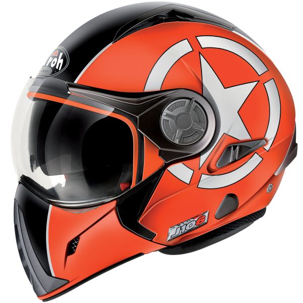Casque Modulable Airoh J106 Shot Orange