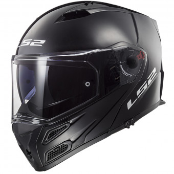 LS2 Casque moto FF324 METRO EVO BUZZ MATT NOIR TITANIUM Bleu P//J M Noir//Titanium