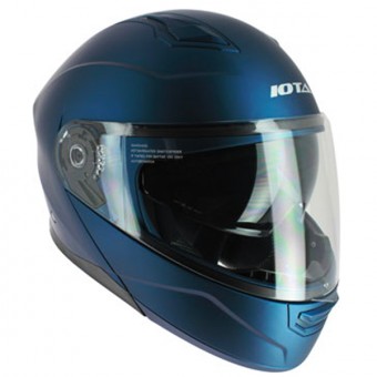 Casque Modulable IOTA MP10 Bleu Mat Casque Modulable IOTA MP10 Bleu Mat