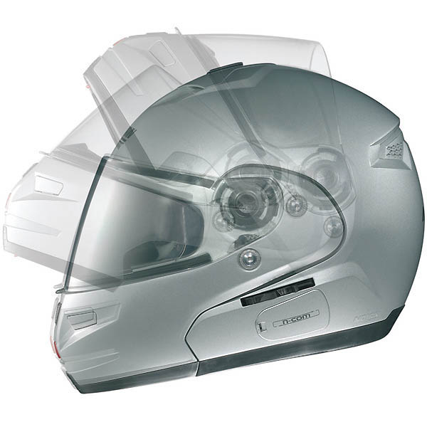 Nolan N103 Special N-COM Silver 40