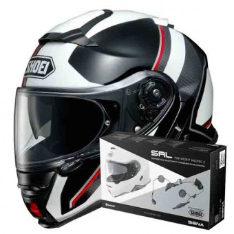 Casque Shoei Neotec Ii Excursion Tc6 Intercom Sena Neotec Ii Srl