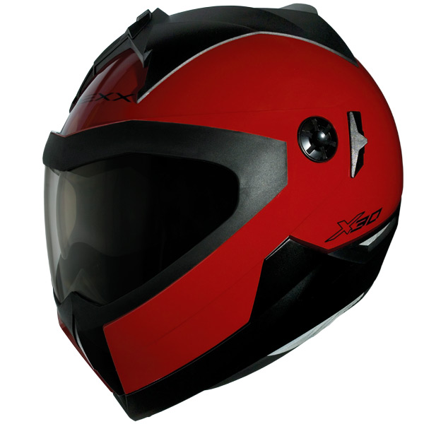 Casque Modulable Nexx X30 Plain Rouge