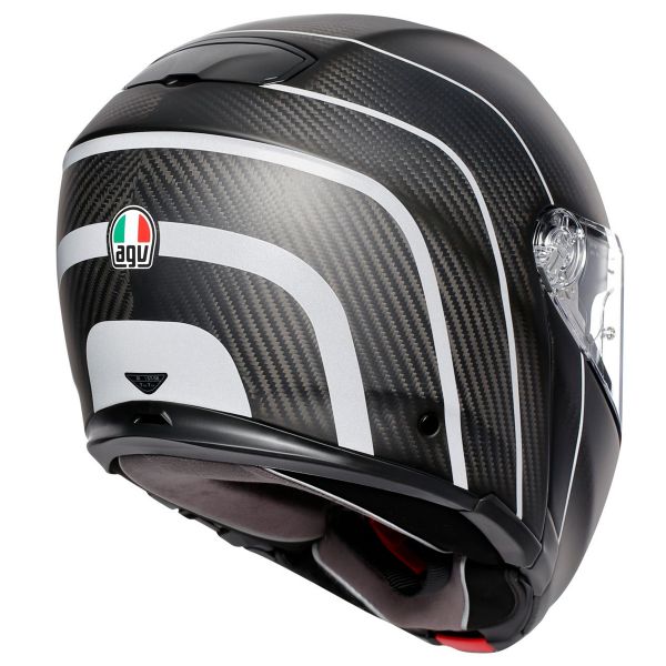 AGV Sportmodular Refractive Carbon Argent