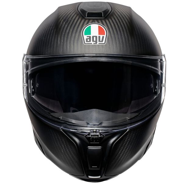 AGV Sportmodular Refractive Carbon Argent