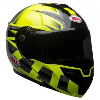 Casque Modulable Bell Srt Modular Predator Hi-Viz Green Black Casque Modulable Bell Srt Modular Predator Hi-Viz Green Black