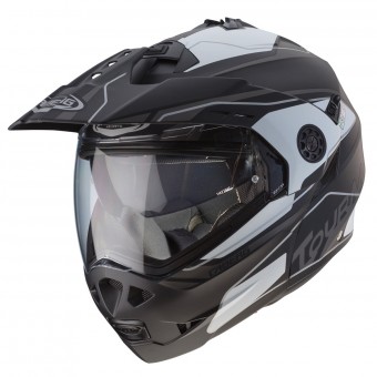Casque Modulable Caberg Tourmax Marathon Noir Matt Blanc Anthracite Casque Modulable Caberg Tourmax Marathon Noir Matt Blanc Anthracite
