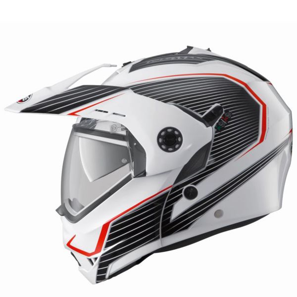 Casque Modulable Caberg Tourmax Sonic White Black