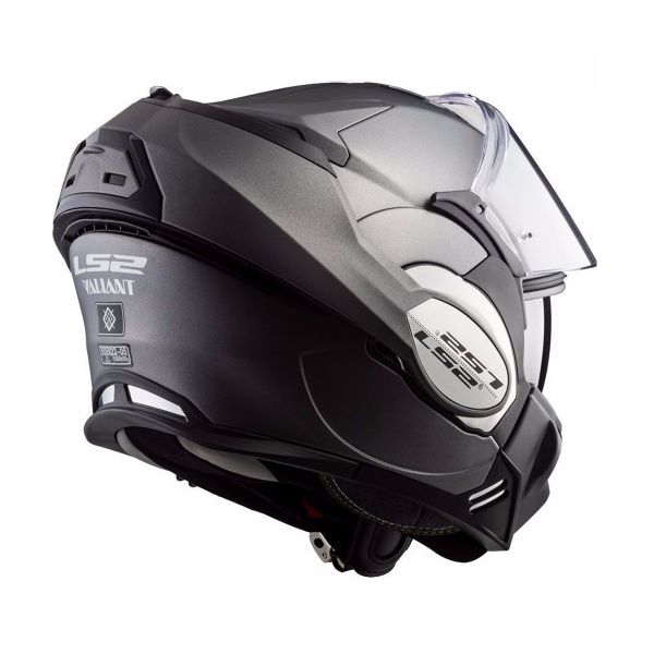 LS2 Valiant Solid Matt Black FF399