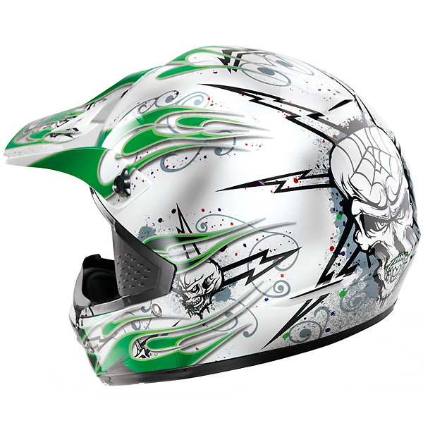 HJC CLMX Fang MC4 vert