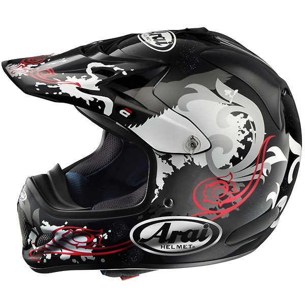 Casque Cross Arai VX3 Wave Noir